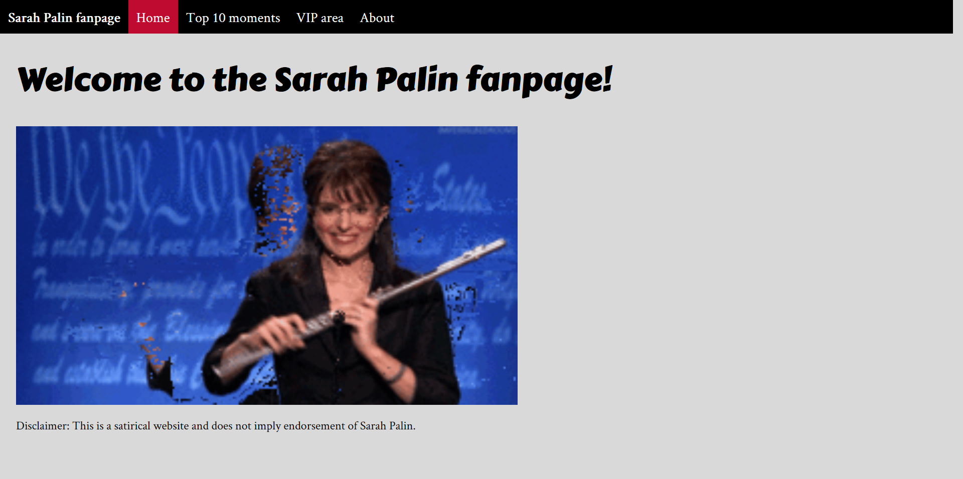 sarahpalinfanpage_homepage.png